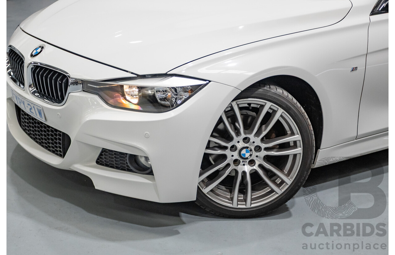 9/2013 BMW 318d M Sport Package F31 4D Wagon Alpine White Turbo Diesel 2.0L