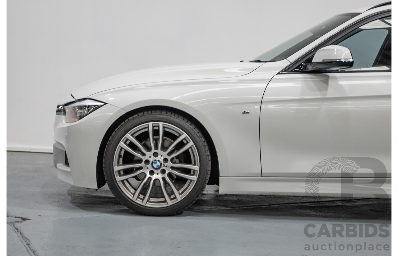 9/2013 BMW 318d M Sport Package F31 4D Wagon Alpine White Turbo Diesel 2.0L
