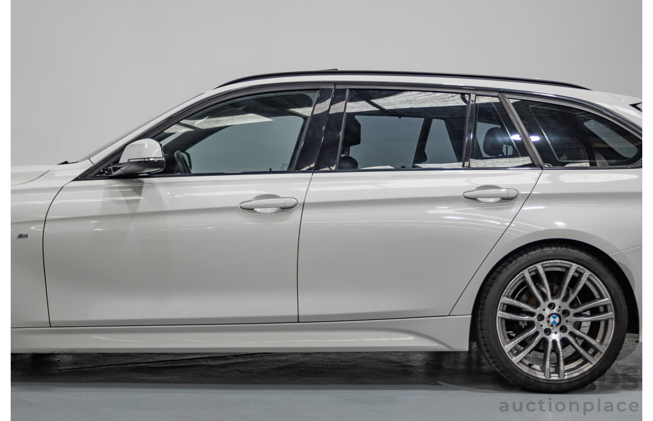 9/2013 BMW 318d M Sport Package F31 4D Wagon Alpine White Turbo Diesel 2.0L