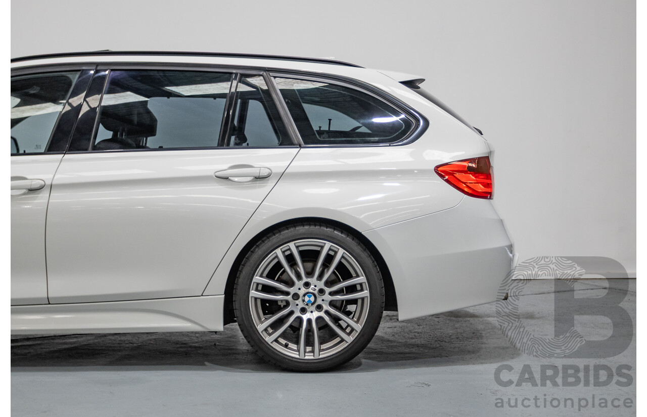 9/2013 BMW 318d M Sport Package F31 4D Wagon Alpine White Turbo Diesel 2.0L