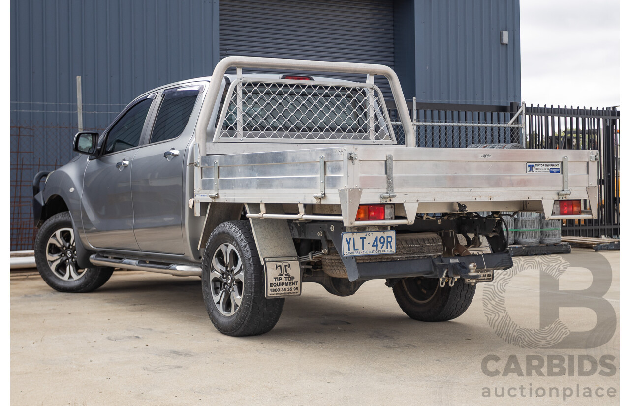 01/2017 Mazda BT-50 XTR (4x4) MY16 Dual Cab Utility Silver Turbo Diesel 3.2L