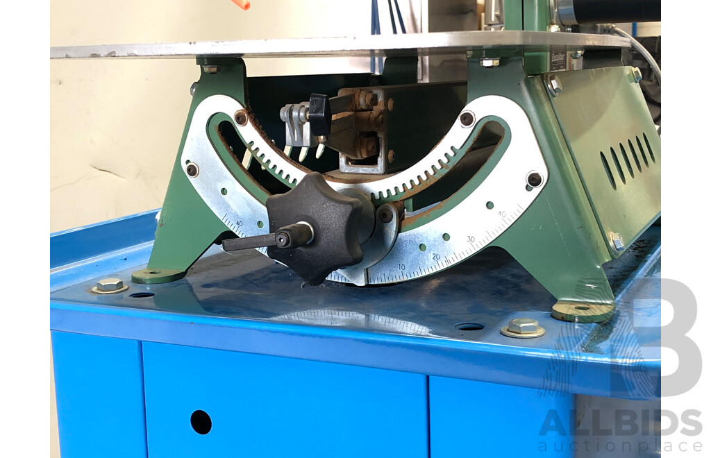 Excalibur 21 Inch Scroll Saw with Metal Cabinet/Stand