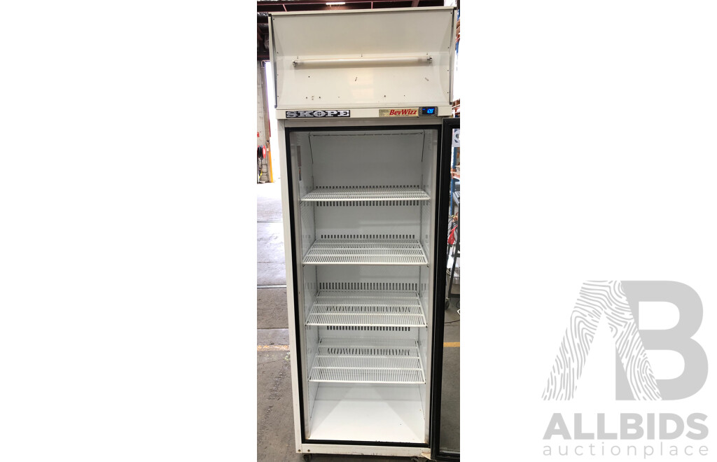 Skope Commercial Single Door Display Refrigerator
