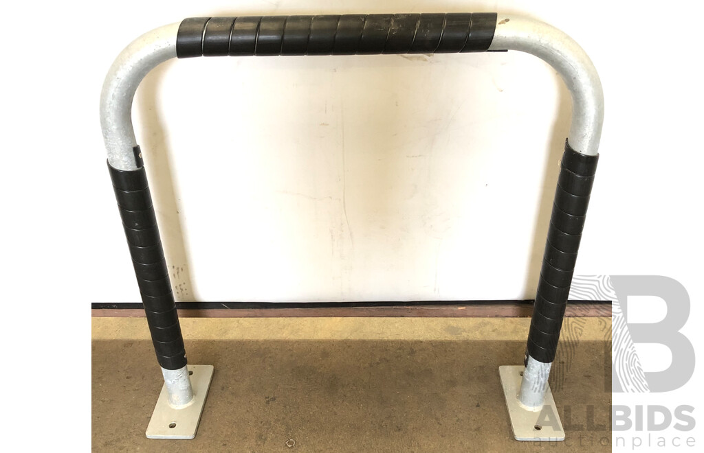 800mm U Shaped Bollards - Lot of Four