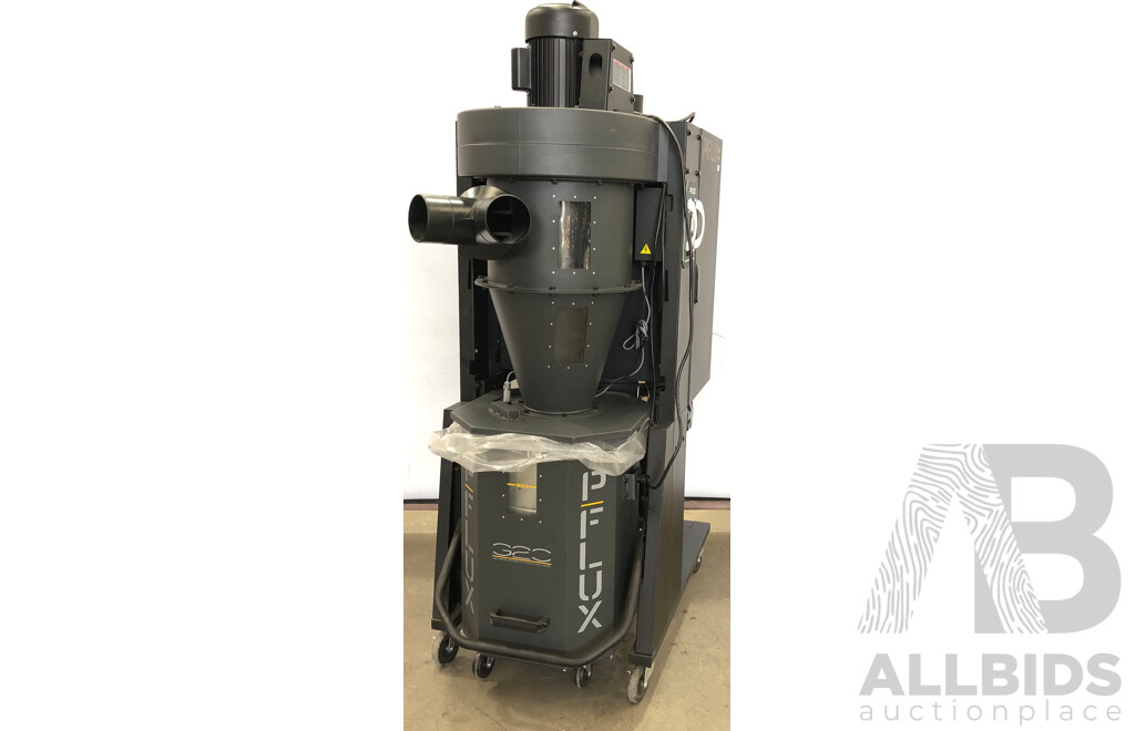 Laguna Cyclone P-Flux 1 Dust Extractor with Tubing and Ducting