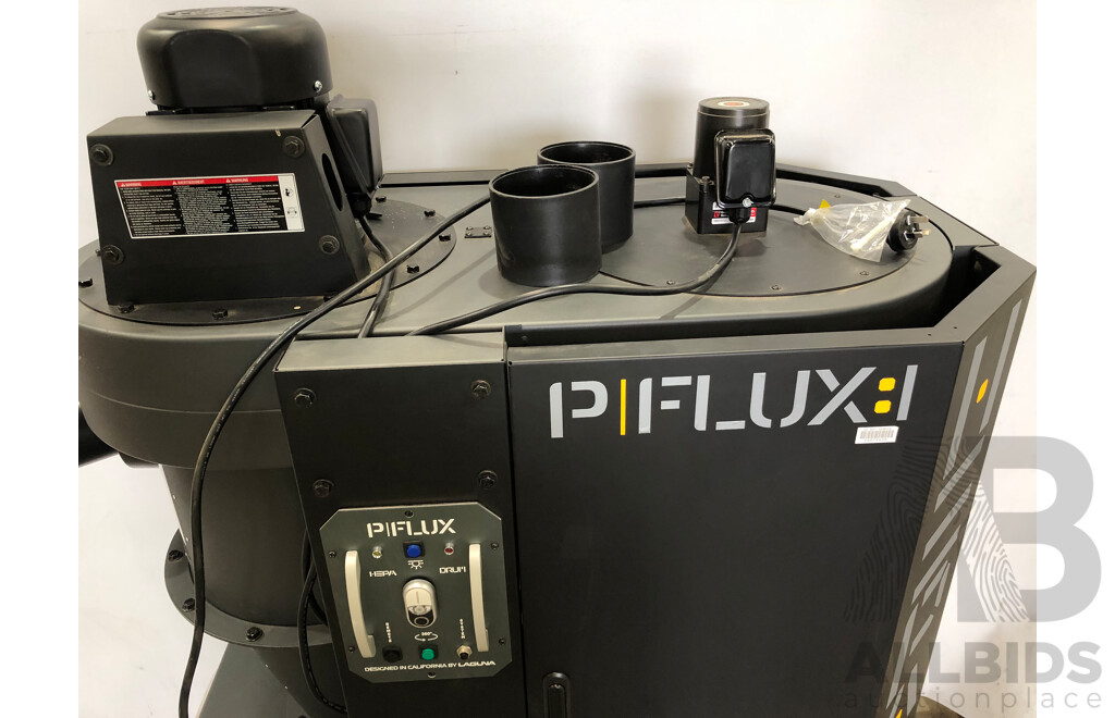 Laguna Cyclone P-Flux 1 Dust Extractor with Tubing and Ducting