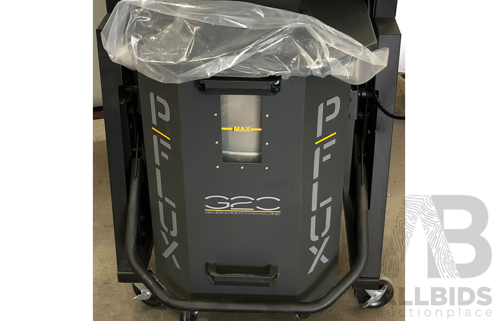 Laguna Cyclone P-Flux 1 Dust Extractor with Tubing and Ducting