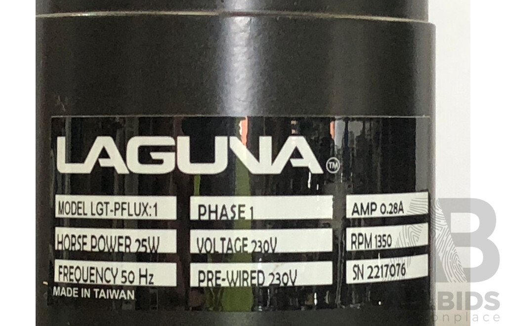 Laguna Cyclone P-Flux 1 Dust Extractor with Tubing and Ducting