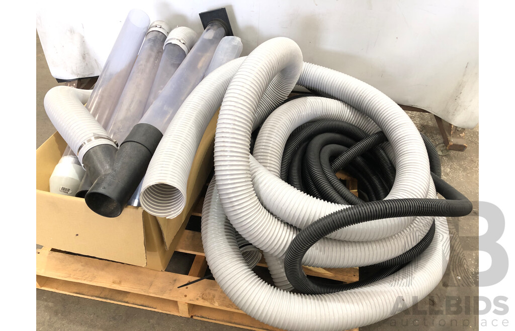 Laguna Cyclone P-Flux 1 Dust Extractor with Tubing and Ducting