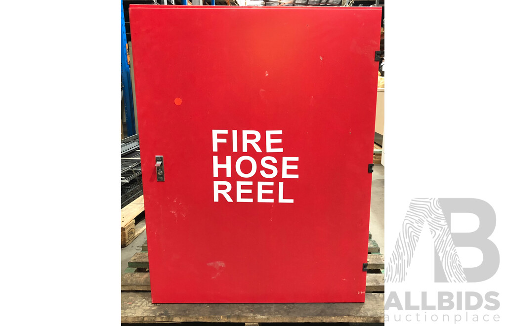 FlameStop Fire Hose Reel, Plumbing and Cabinet