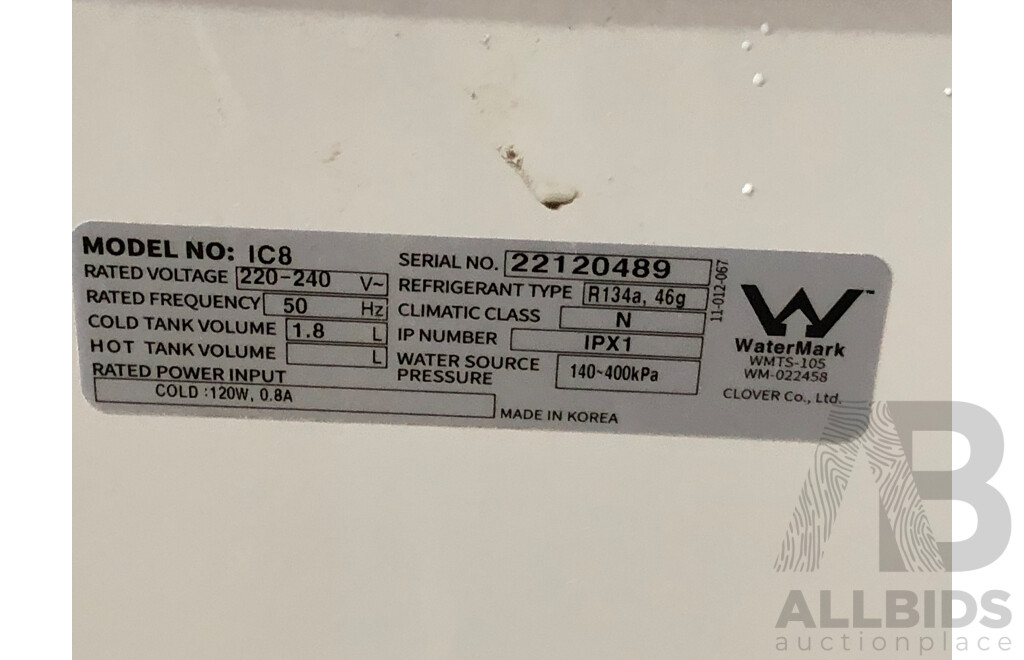 Selection of Aqua Safe and Whelan Water Chilling/Boiling Components - Lot of Eight