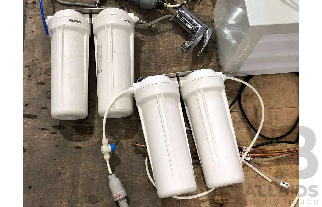 Selection of Aqua Safe and Whelan Water Chilling/Boiling Components - Lot of Eight