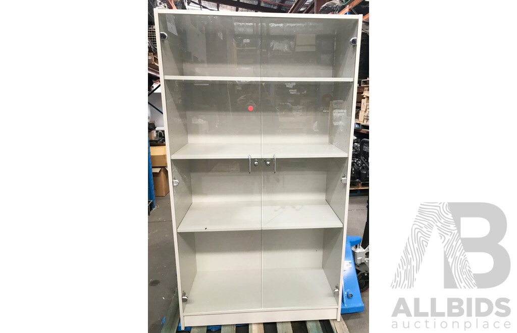 Display Glass Cabinets - Lot of 2