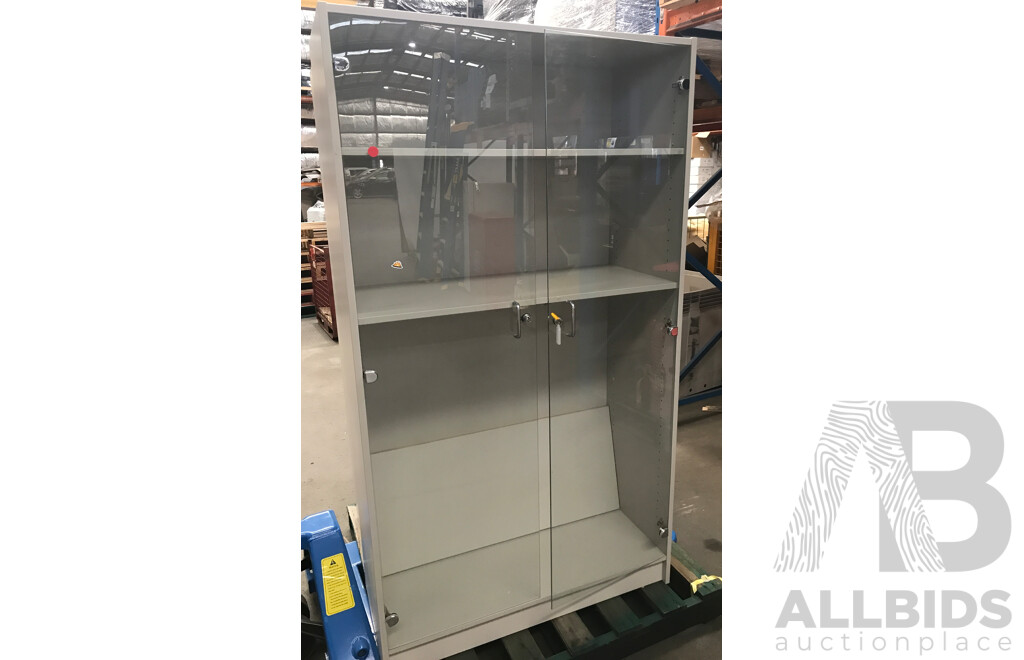 Display Glass Cabinets - Lot of 2