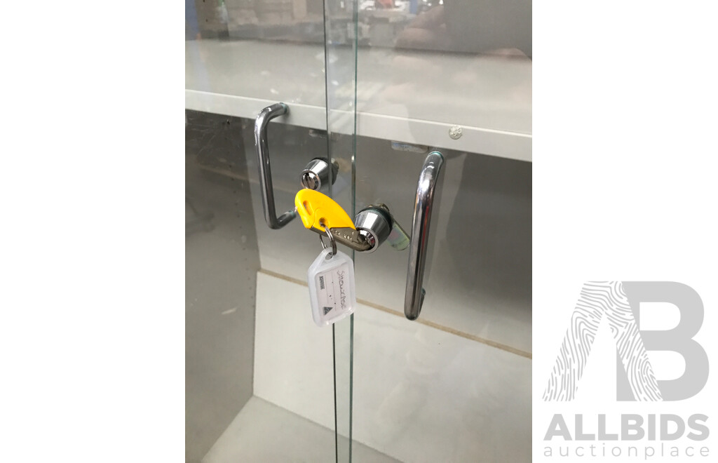 Display Glass Cabinets - Lot of 2