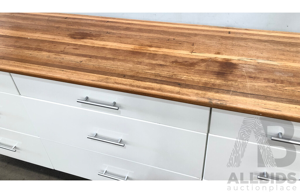 Custom Built Kitchen Sideboard