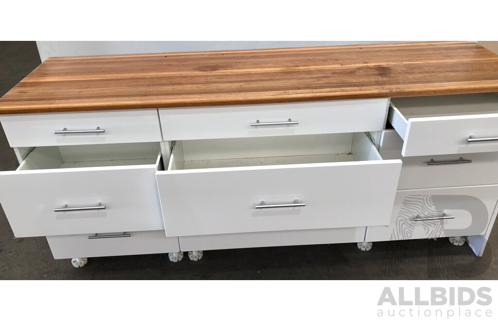 Custom Built Kitchen Sideboard