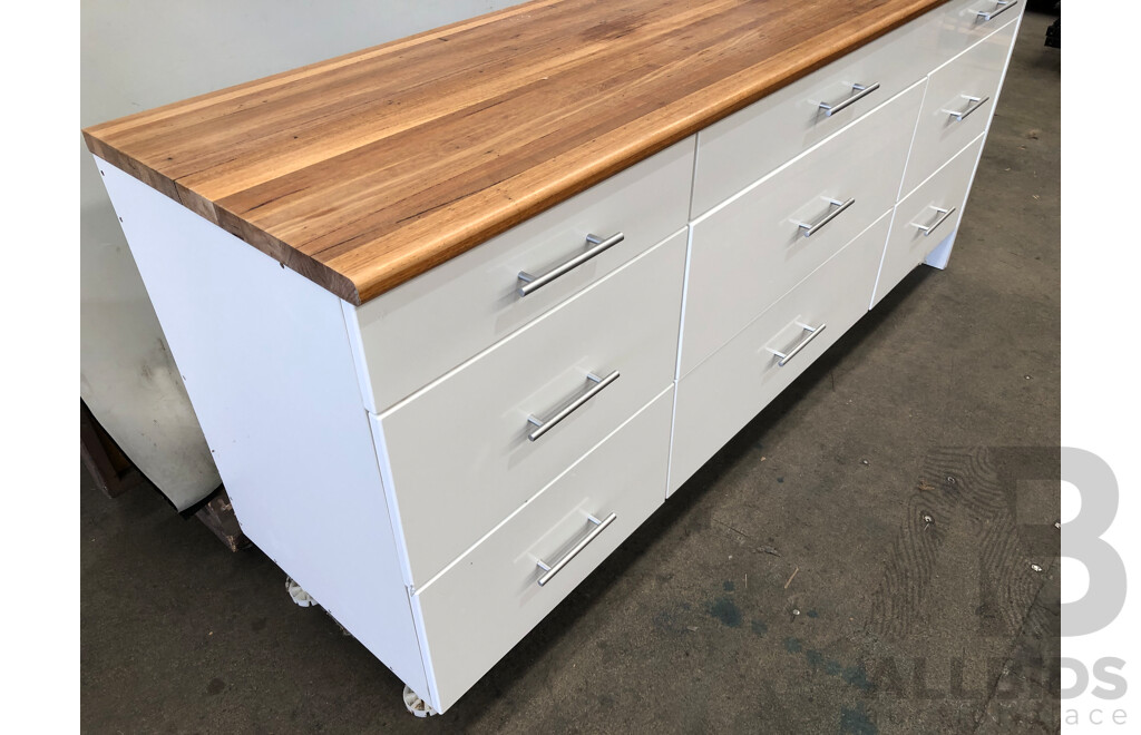 Custom Built Kitchen Sideboard