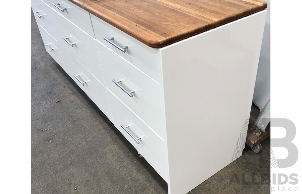 Custom Built Kitchen Sideboard