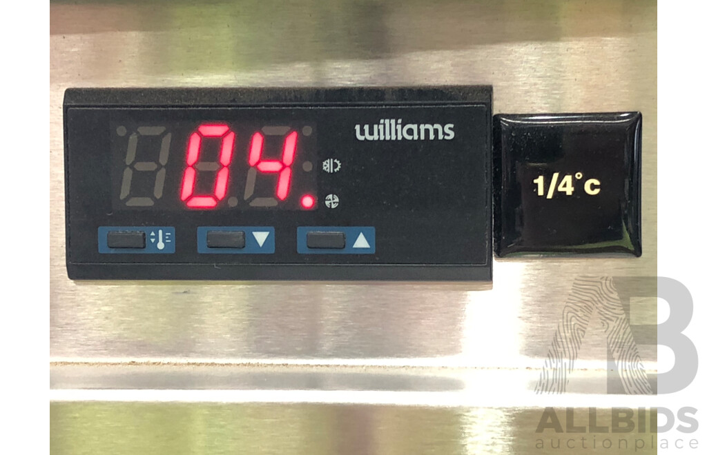 Williams Stainless Steel Upright Refrigerator