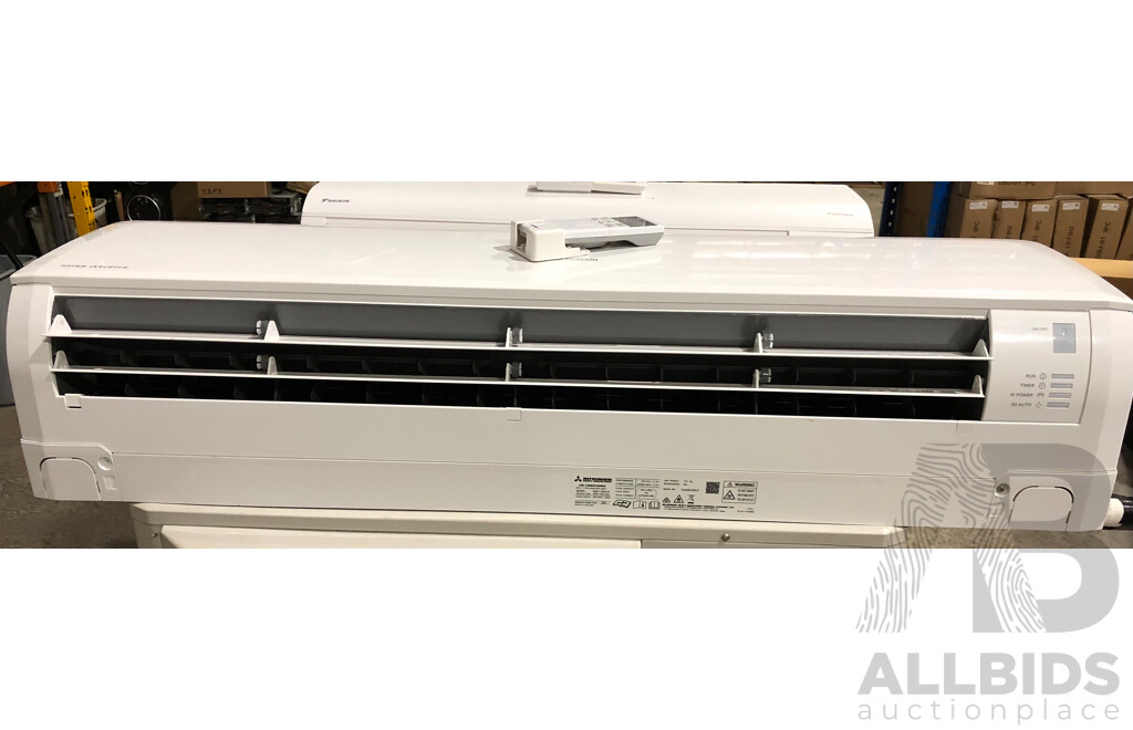 Mitsubishi Split System Air Conditioner with Remote Control
