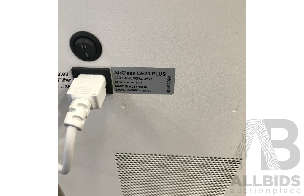 INOVA DE20 Plus AirClean Air Purifier