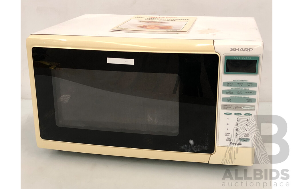 Sharp Carousel 1200 Watt Microwave Oven