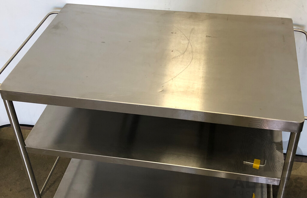 Mobile Stainless Steel Trolley