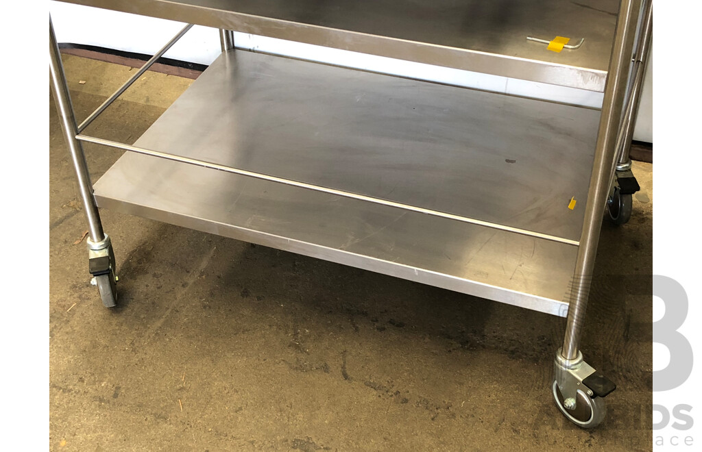 Mobile Stainless Steel Trolley