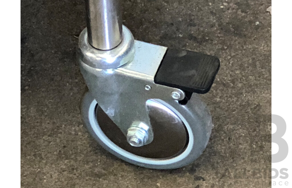Mobile Stainless Steel Trolley