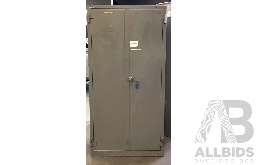 Duff Steel Two Door Storage Cabinet