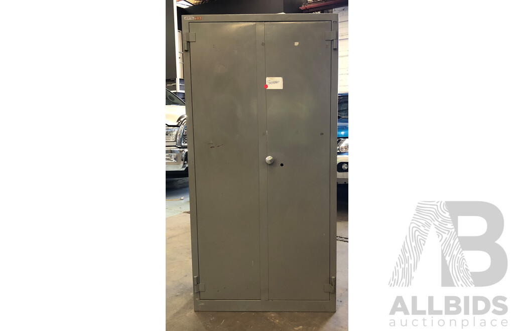 Duff Steel Two Door Storage Cabinet