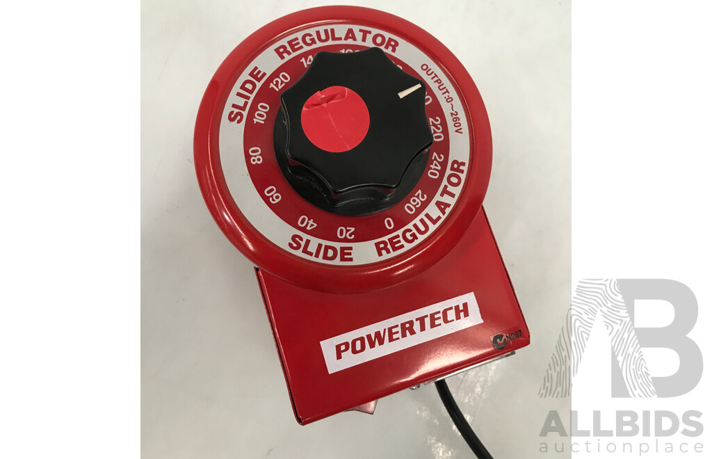 Powertech Variac SRV-5 Variable Laboratory Autotransformer