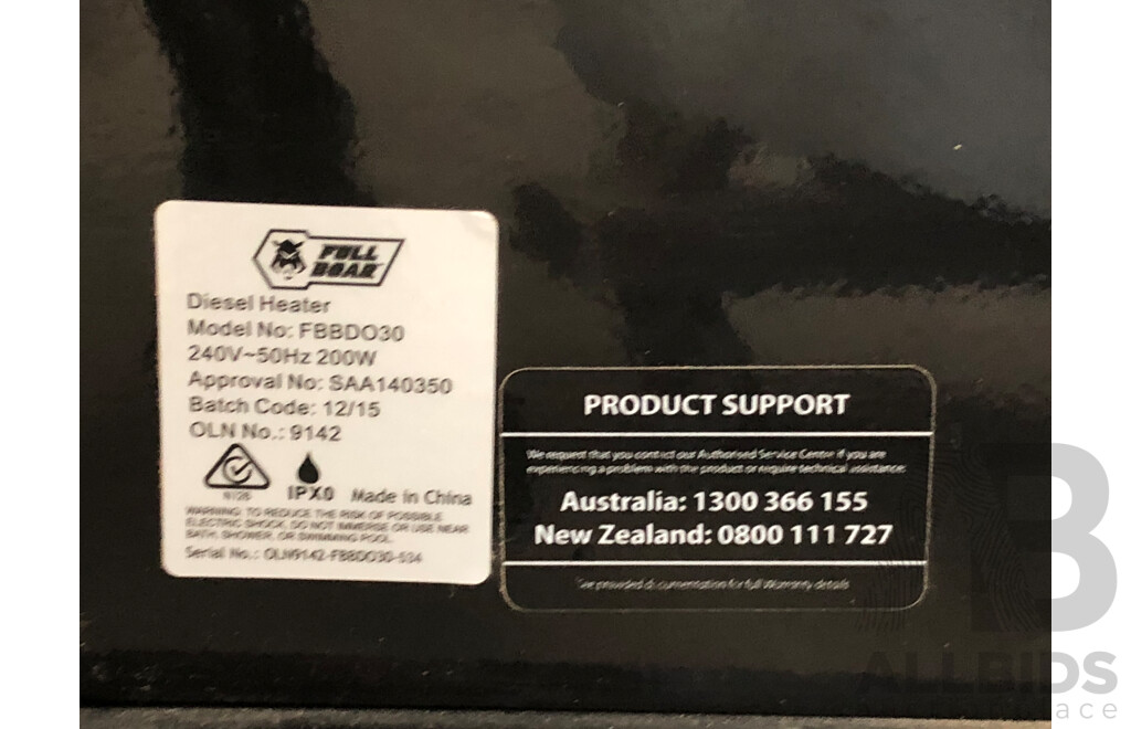 Full Boar Industrial Diesel Space Heater