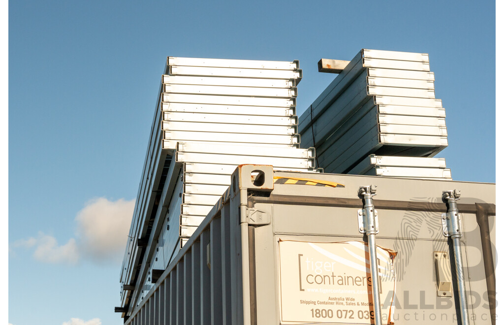 Prefabricated 1700 Square Meter Building - Meets Australian Standards - Includes Near New Shipping Containers
