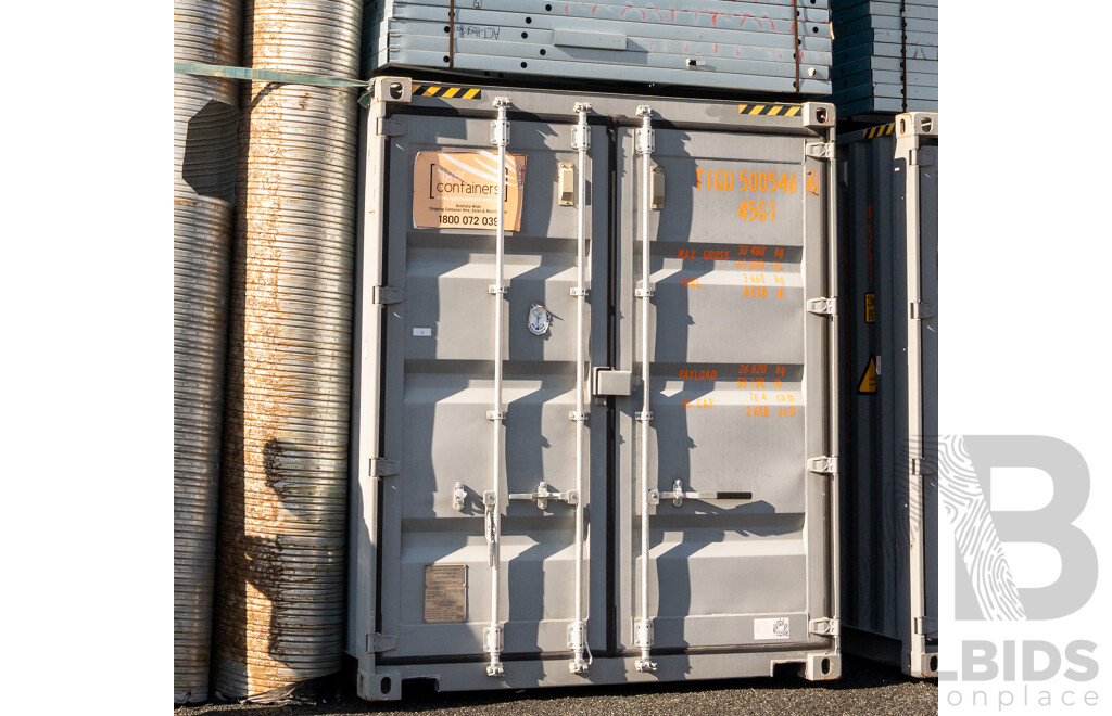 Prefabricated 1700 Square Meter Building - Meets Australian Standards - Includes Near New Shipping Containers