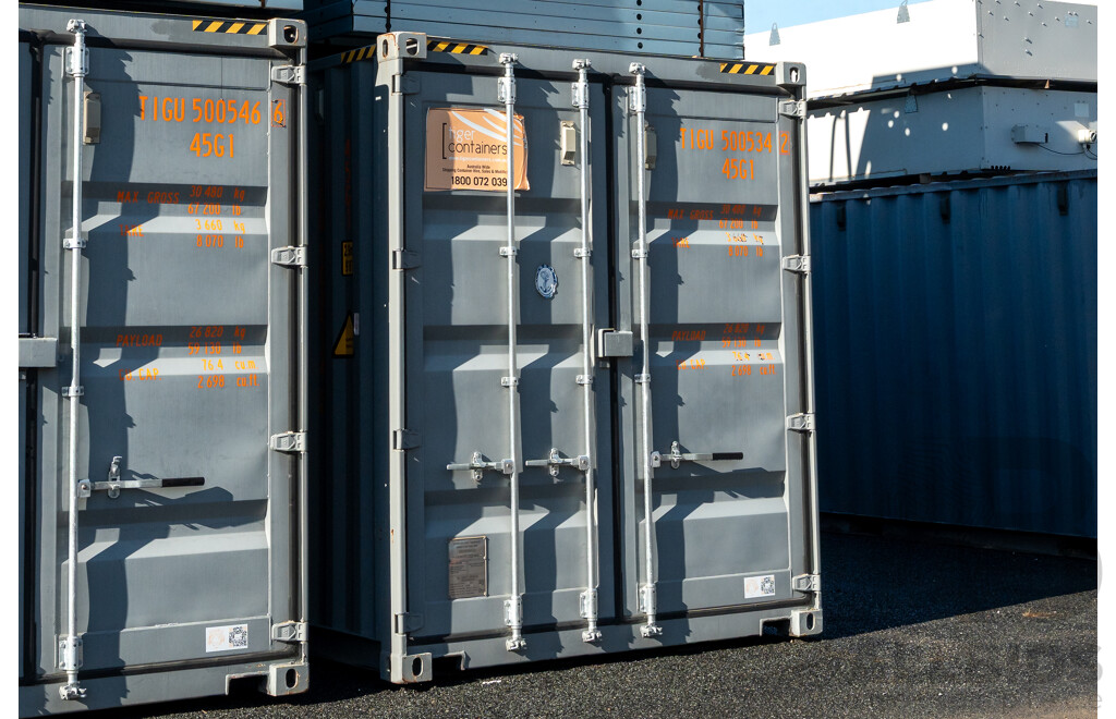 Prefabricated 1700 Square Meter Building - Meets Australian Standards - Includes Near New Shipping Containers