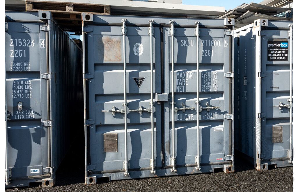 Prefabricated 1700 Square Meter Building - Meets Australian Standards - Includes Near New Shipping Containers