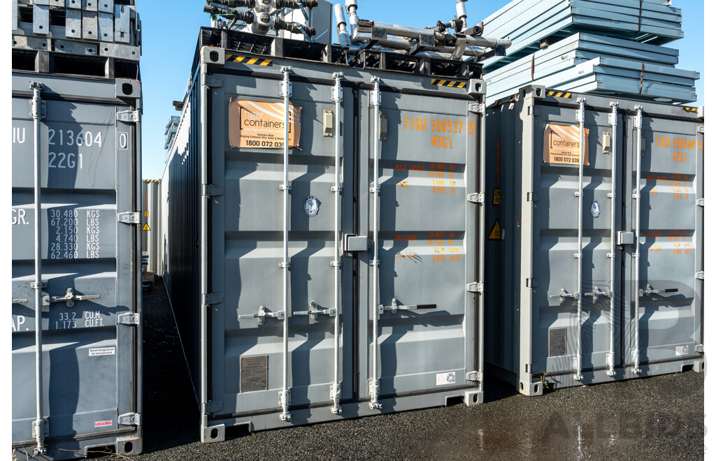 Prefabricated 1700 Square Meter Building - Meets Australian Standards - Includes Near New Shipping Containers