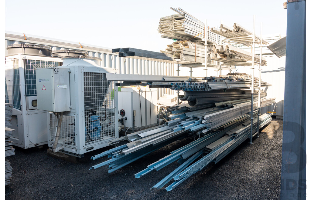 Prefabricated 1700 Square Meter Building - Meets Australian Standards - Includes Near New Shipping Containers