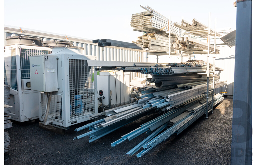 Prefabricated 1700 Square Meter Building - Meets Australian Standards - Includes Near New Shipping Containers