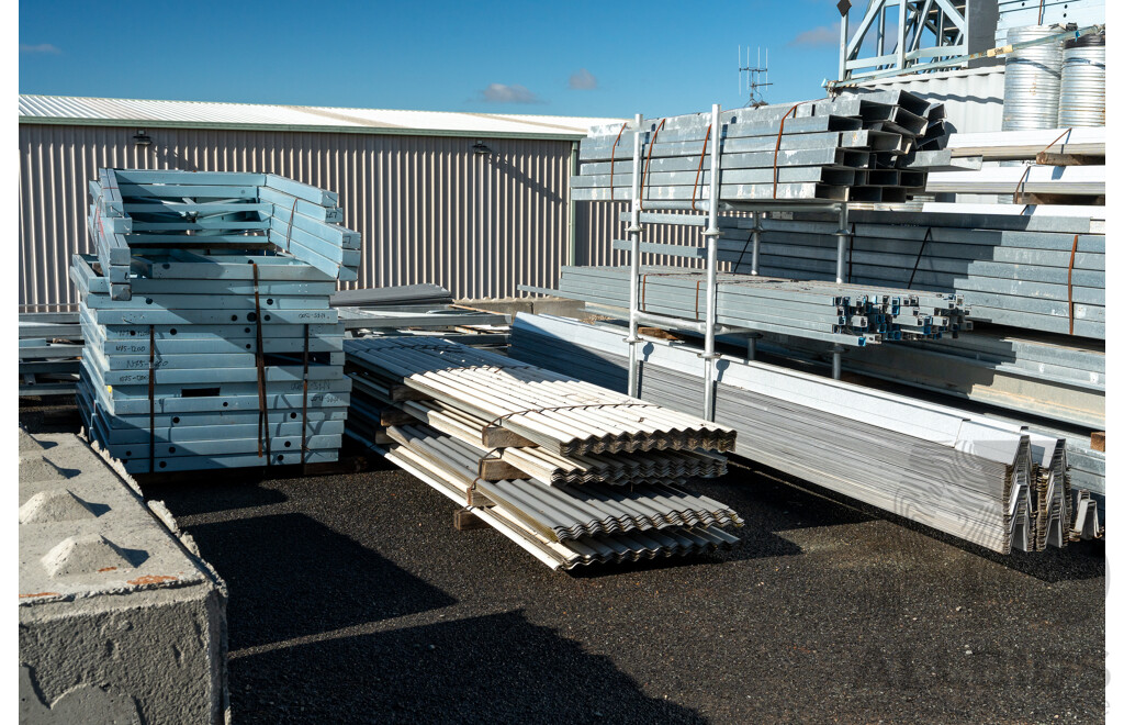 Prefabricated 1700 Square Meter Building - Meets Australian Standards - Includes Near New Shipping Containers