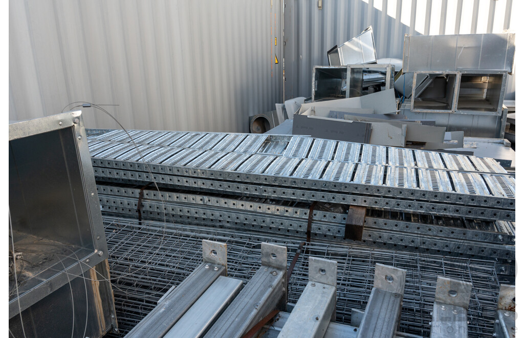 Prefabricated 1700 Square Meter Building - Meets Australian Standards - Includes Near New Shipping Containers