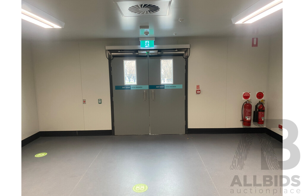 Prefabricated 1700 Square Meter Building - Meets Australian Standards - Includes Near New Shipping Containers