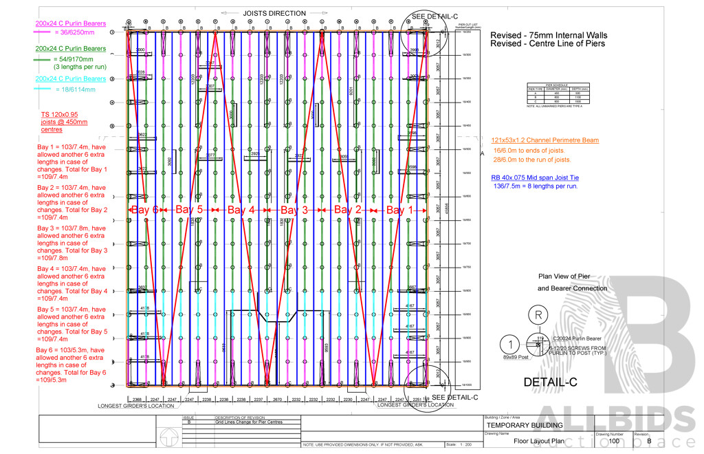 Prefabricated 1700 Square Meter Building - Meets Australian Standards - Includes Near New Shipping Containers