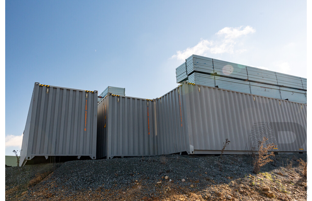 Prefabricated 1700 Square Meter Building - Meets Australian Standards - Includes Near New Shipping Containers