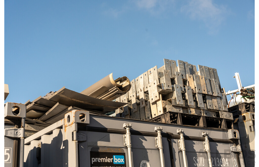 Prefabricated 1700 Square Meter Building - Meets Australian Standards - Includes Near New Shipping Containers
