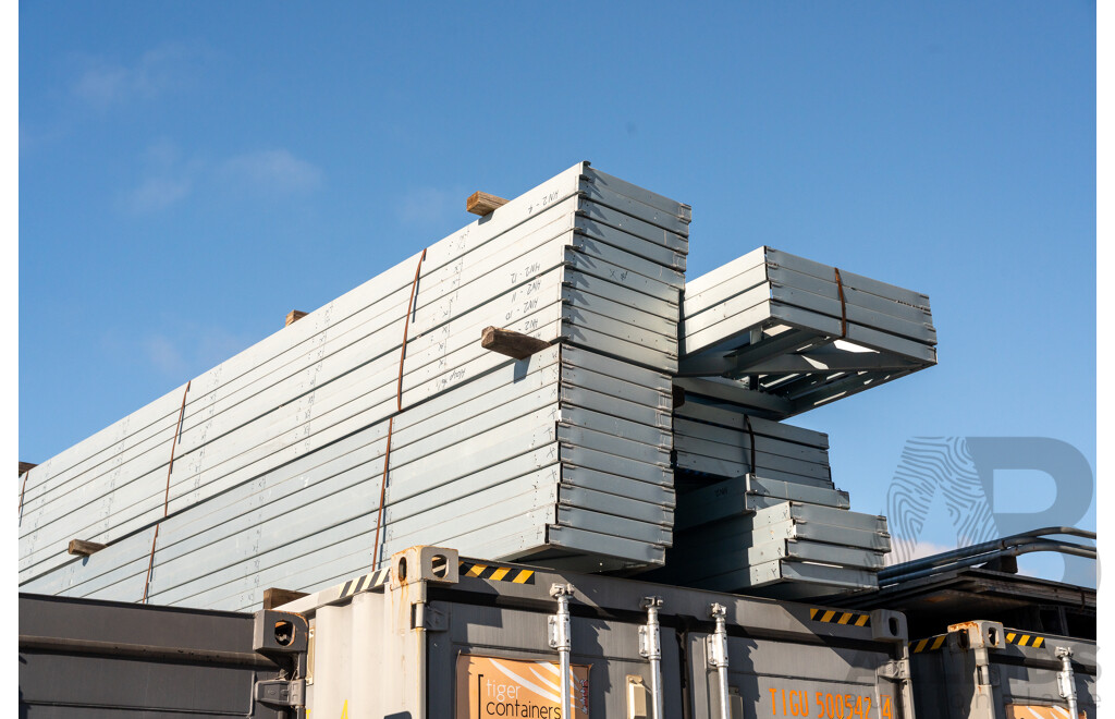 Prefabricated 1700 Square Meter Building - Meets Australian Standards - Includes Near New Shipping Containers
