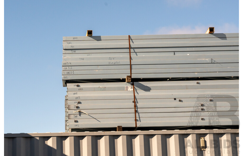 Prefabricated 1700 Square Meter Building - Meets Australian Standards - Includes Near New Shipping Containers