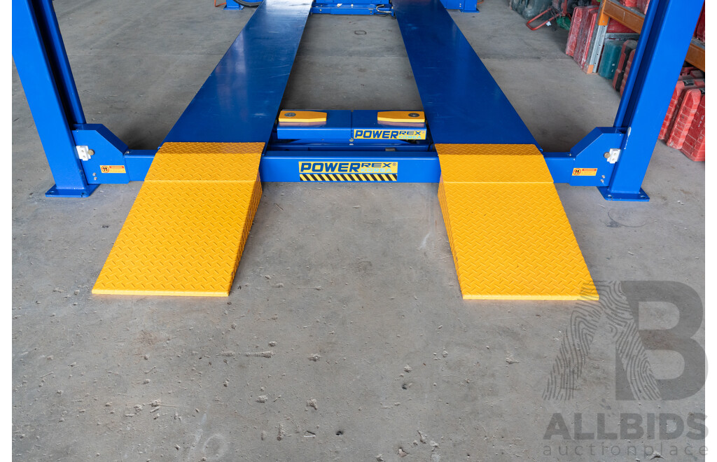 Powerrex 4500kg Four Post Car Lift with Two Jacks - SL-3600L